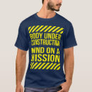 Search for body under construction tshirts Exercise