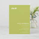 Search for lime wedding invitations Minimalist