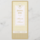 Search for ticket rehearsal dinner invitations Gold