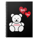Search for teddy bear notebooks Pink