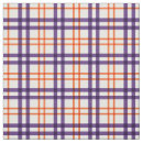 Search for orange and purple fabric Tartan