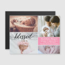 Search for baby blessing invitations Pink