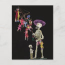 Search for mexican day of the dead postcards Skeletons