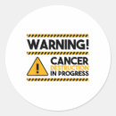 Search for anti cancer stickers Presidential satire