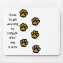 Search for print mouse mats Paws
