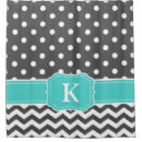 Search for teal chevron shower curtains Grey