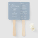 Search for dusty blue wedding programs Spring summer fall winter