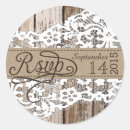 Search for rustic rsvp wedding stickers Country
