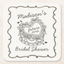 Search for black stamps coasters Bride