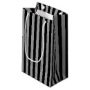 Search for black and silver gift bags Stripes