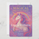 Search for fantasy birthday invitations Pink