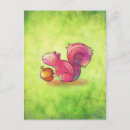 Search for pink squirrel postcards Cute