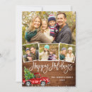 Search for red truck christmas cards Simple