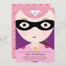 Search for super powers invitations Girl power