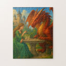 Search for fantasy dragon puzzles Princess
