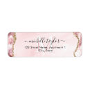 Search for nail return address labels Blush pink