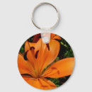 Search for tiger lily key rings Orange