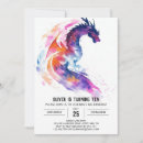 Search for mythical dragon invitations Cute