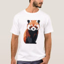 Search for red panda art tshirts Wildlife