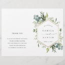 Search for gold wedding programmes Booklet