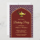 Search for arabian nights birthday invitations Asian