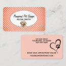 Search for polka dot business cards Heart