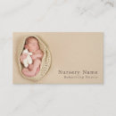 Search for newborn business cards Babysitter