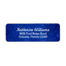 Search for blue glitter return address labels Glam