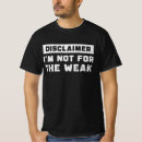 Search for disclaimer tshirts Vintage