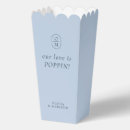Search for light blue favour boxes Minimalist