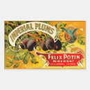 Search for plum fruit stickers Vintage
