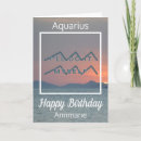 Search for aquarius birthday cards Astrological