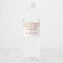 Search for wedding water bottle labels Elegant