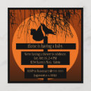 Search for goth baby invitations Black