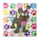 Search for cartoon dog tiles Illustration