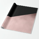 Search for black and rose gold wrapping paper Stylish