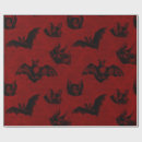 Search for vampire wrapping paper Red