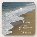 Search for beach wedding coasters Sand