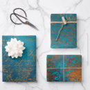 Search for patina wrapping paper Turquoise