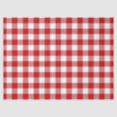 Search for red and white gingham tissue paper Classic