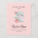 Search for bakery business postcards Pink