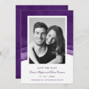 Search for royal purple save the dates Eggplant