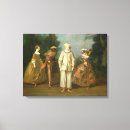 Search for pierrot canvas prints Harlequin