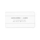 Search for large return address labels Minimalist