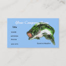 Search for fishing business cards Water
