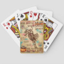 Search for rodeo playing cards Western