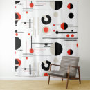 Search for red black white abstract art Modern