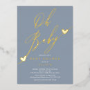 Search for foil baby shower invitations Simple