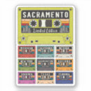 Search for sacramento city stickers Vintage