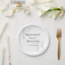 Search for black and white paper plates Minimalist